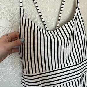 Shade & Shore Stripped One Piece